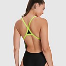 Women's Placement Thinstrap Muscleback Black/Green