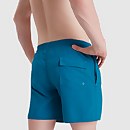 Pantaloncini da bagno Boom Logo da uomo 40 cm Blu
