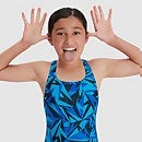 Girls' Hyperboom Medalist Swimsuit Navy/Blue