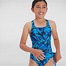 Girls' Hyperboom Medalist Swimsuit Navy/Blue