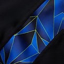 Boy's Digital Cross Panel Jammer Blue/Black