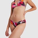 Women's Allover Triangle Bikini Navy/Pink
