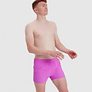 Men's Fitted Leisre 13" Swim Short Pink