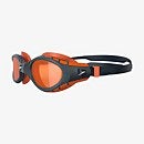 Gafas de natación para adultos Futura Biofuse Flexiseal, azul marino/naranja