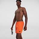 Men's Prime Leisure 16" Swim Short Orange