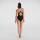 Women's Dive Thinstrap Muscleback Swimsuit Black/Grey