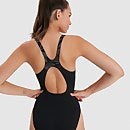 Women's Hyperboom Spice Muscleback Swimsuit Black/Grey