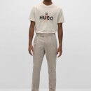 HUGO Men's Dugy Printed T-Shirt - Natural - S