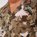 HUGO Men's Ellino Short Sleeve Shirt - Multi - S
