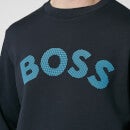 BOSS Athleisure Men's Salbo Iconic Sweatshirt - Dark Blue - S