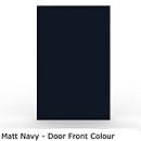 Portfolio Fitted Bathroom Furniture (W)1240mm x (D)320mm  - Matt Navy