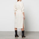 Baum Und Pferdgarten Women's Alya Dress - White Crème Stripe - EU 36/UK 8