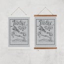 The Witcher Justice For Roach Giclee Art Print