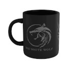 The Witcher The White Wolf, The Mage And The Lion Cub Mug - Black