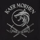 Camiseta unisex Kaer Morhen de The Witcher - Negro