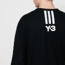 Y-3 Men's 3-Stripe T-Shirt - Black - S