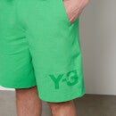 Y-3 Men's Classic Heavy Pique Shorts - Semi Flash Lime - S