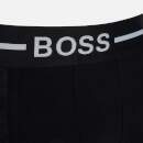 BOSS Bodywear Men's 3-Pack Boxer Briefs - Black/Navy/Khaki - S