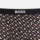 BOSS Bodywear Men's 2-Pack Print Boxer Briefs - Black