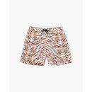 Men's Tiger Print Swim Shorts