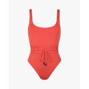 Track Swimsuit - Lipstick