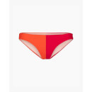 Colour Block Bikini Bottoms - Orange/Pink