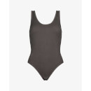 Rib Seamfree Bodysuit - Dark Shadow
