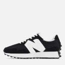 New Balance Men's 327 Suede Pack Trainers - Black - UK 8