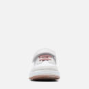 Clarks Toddler Fawn Hero Trainers - White/Pink - UK 4.5 Toddler
