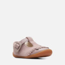 Clarks Toddler Roamer Cub Sandals - Pink Suede - UK 2 Baby