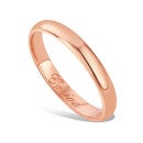 Clogau 3mm Windsor Wedding Ring - Rose Gold