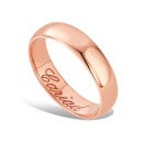 Clogau 5mm Windsor Wedding Ring - Rose Gold
