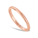 2mm Windsor Wedding Ring - Rose Gold