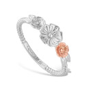 Clogau Blossom Stacking Ring - Sterling Silver/Gold