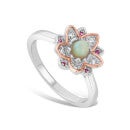 Clogau Lotus Ring - Sterling Silver/Gold