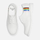 Dr. Martens 1461 For Pride Smooth Leather 3-Eye Shoes - White