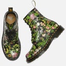 Dr. Martens Women's 1460 Bloom Leather 8-Eye Boots - Black - UK 3