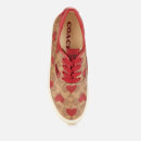 Coach Women's Citysole Skate Trainers - Electric Red - UK 3
