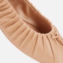 Coach Women's Eleanor Leather Ballet Flats - New Nude Pink - UK 4