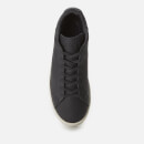 Lacoste Men's T-Clip 0120 3 Leather/Suede Court Trainers - Off White/Dark Green - UK 7