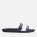 Lacoste Men's Croco Slide 0721 1 Sandals - Navy/White - UK 7