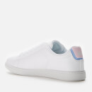 Lacoste Women's Carnaby Evo 0722 1 Leather Cupsole Trainers - White/Light Pink - UK 3