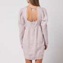 Ganni Women's Hemp Dress - Light Lilac - EU 34/UK 6