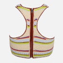 Ganni Women's Crochet Swimwear Top - Multicolour