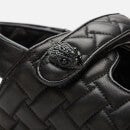 Kurt Geiger London Women's Orson Leather Espadrille Sandals - Black