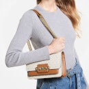 MICHAEL Michael Kors Women's Heather Large Shoulder Bag - Vanilla/Acorn