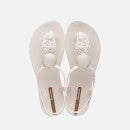 Ipanema Women's Elegant Crystal Sandals - Pearl Ivory - UK 3