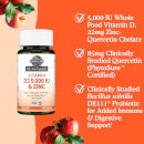Vitamin D3 5.000 IE & chelatiertes Zink – 30 Tabletten