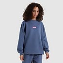 Women's Flame Sweatshirt Blue