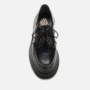 Adieu Men's Type 175 Leather Derby Shoes - Black - UK 8